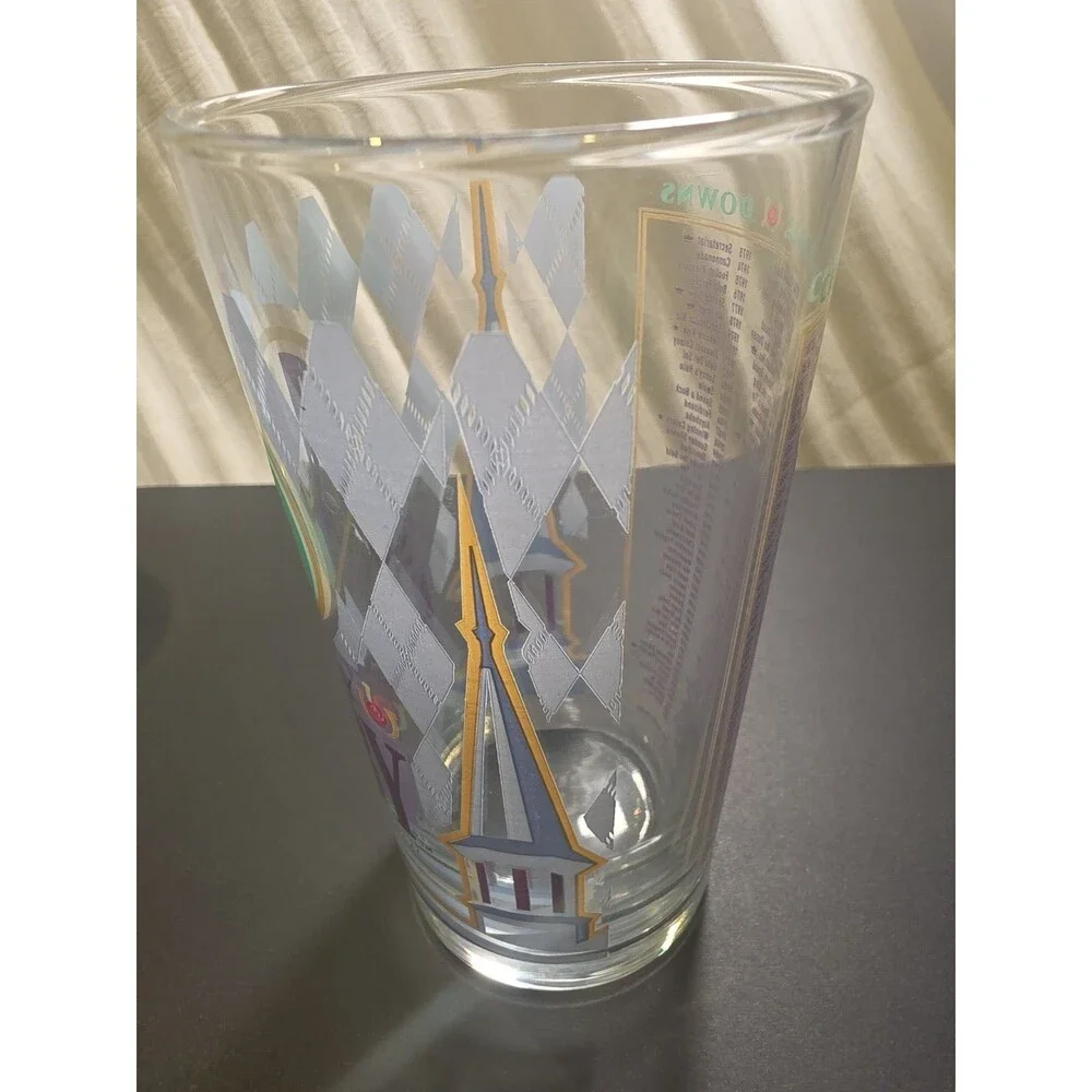 Kentucky Derby 1984 110th Running Mint Julep Glass Churchill Downs Horse Racing